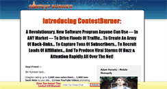 Desktop Screenshot of contestburner.com